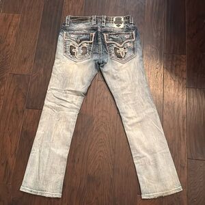30x32 Rock Revival Distressed Jeans